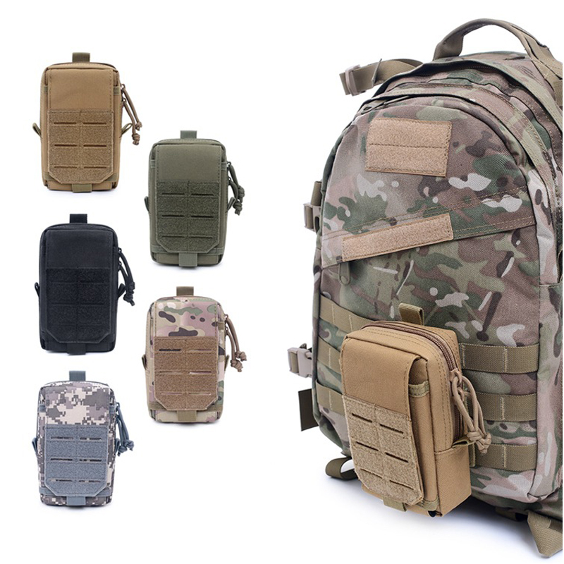 Edc Carry Backpack - ‌ バックパックアタッチメントパック戦術 EDC ウエストパックモール電話ポーチオーガナイザー軍事ヒップバッグサイクリングハイキング屋外キャリー