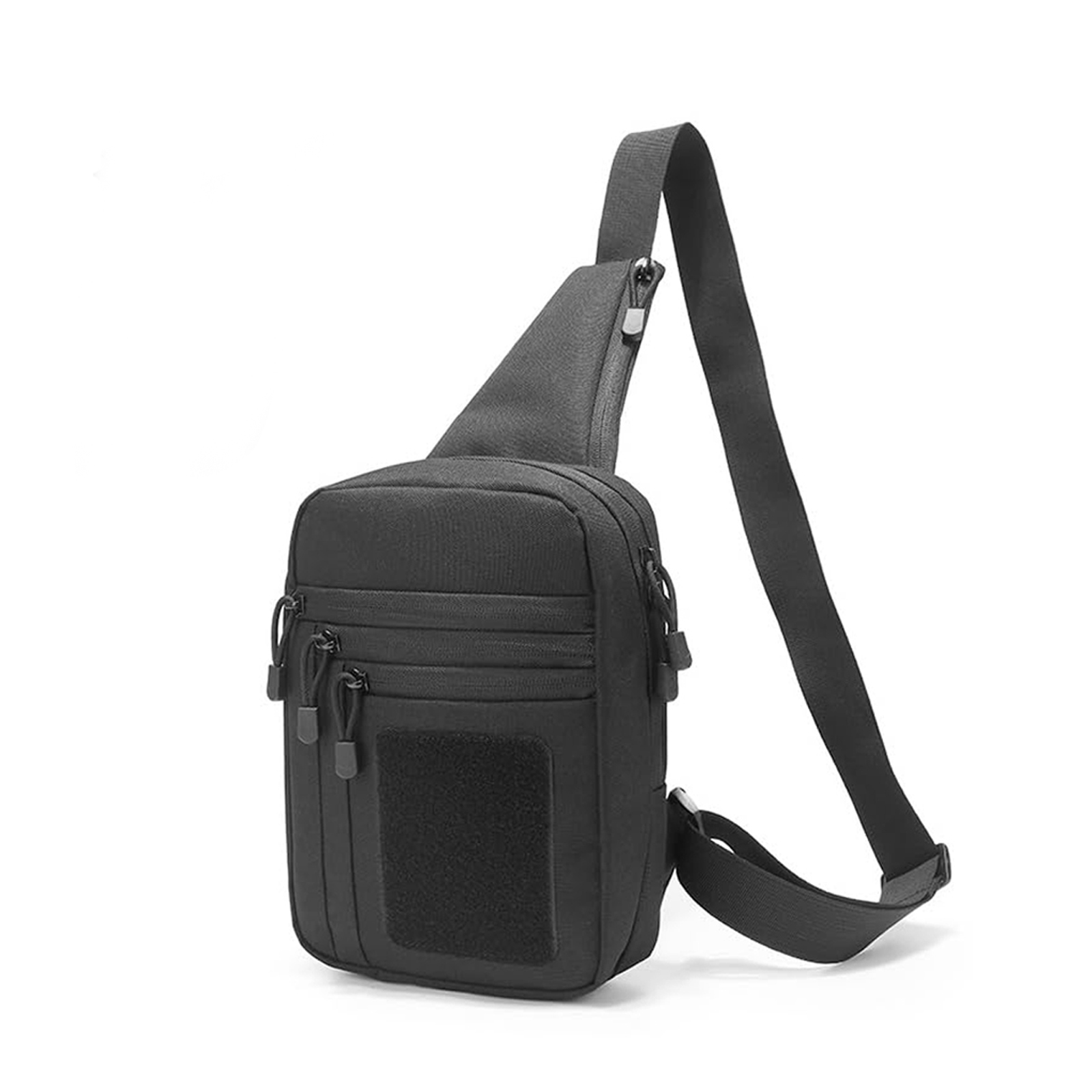 Edc Concealed Carry Sling Bag - メンズ用隠し携行クロスボディバッグ、CCWスリングバッグEDCキャリーバッグショルダーナイロン高品質チェストパックガンバッグ（ハンドガン用）