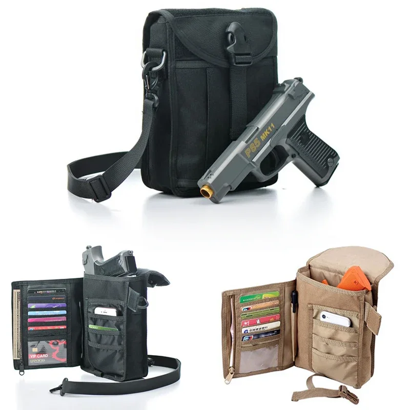 Edc Carry Backpack - 戦術的なメンズショルダーピストルレンジバッグ EDC ツール PouchFor ハンドガン GL