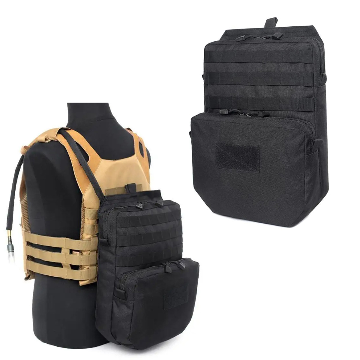 Edc Carry Kit - モールナイロンバッグ,アウトドアキャンプ用バックパック,狩猟用具,ベスト,EDCアクセサリー,ハイキング,旅行,サバイバルバッグ