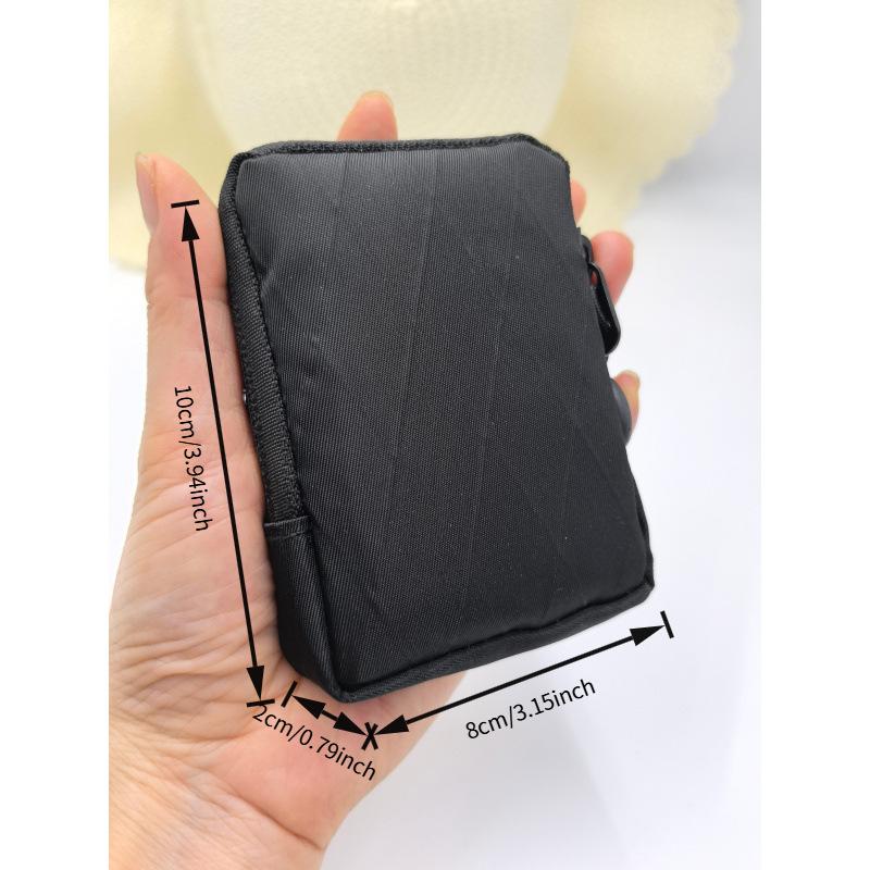 Edc Carry Bag For Men - ミニ EDC ポーチ耐摩耗性ポータブル小型収納バッグスリムポケット財布男性女性用毎日の持ち運びコインキーカード