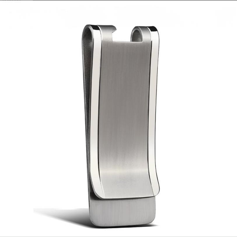 Wallet Slim Titanium - ソリッドチタンマネークリップ財布クレジットカードホルダー男性用スリムミニマリストキャッシュホルダーEDCツール卒業ギフト彼への贈り物