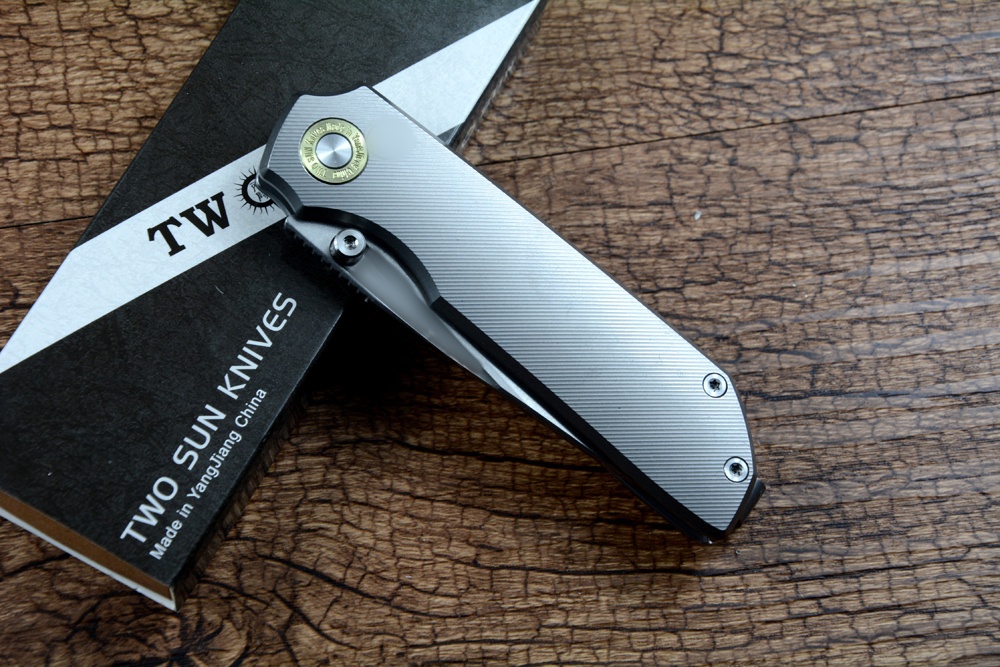 TWOSUN 折りたたみナイフ K110 ブレード TC4  - Pocket Knife Ceramic のレビューと価格