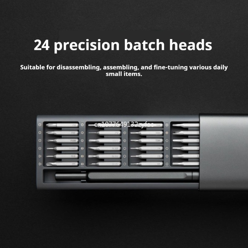 Xiaomi 精密ドライバーセット 24 ドライバービット付 - Micro Screwdriver Kit のレビューと価格