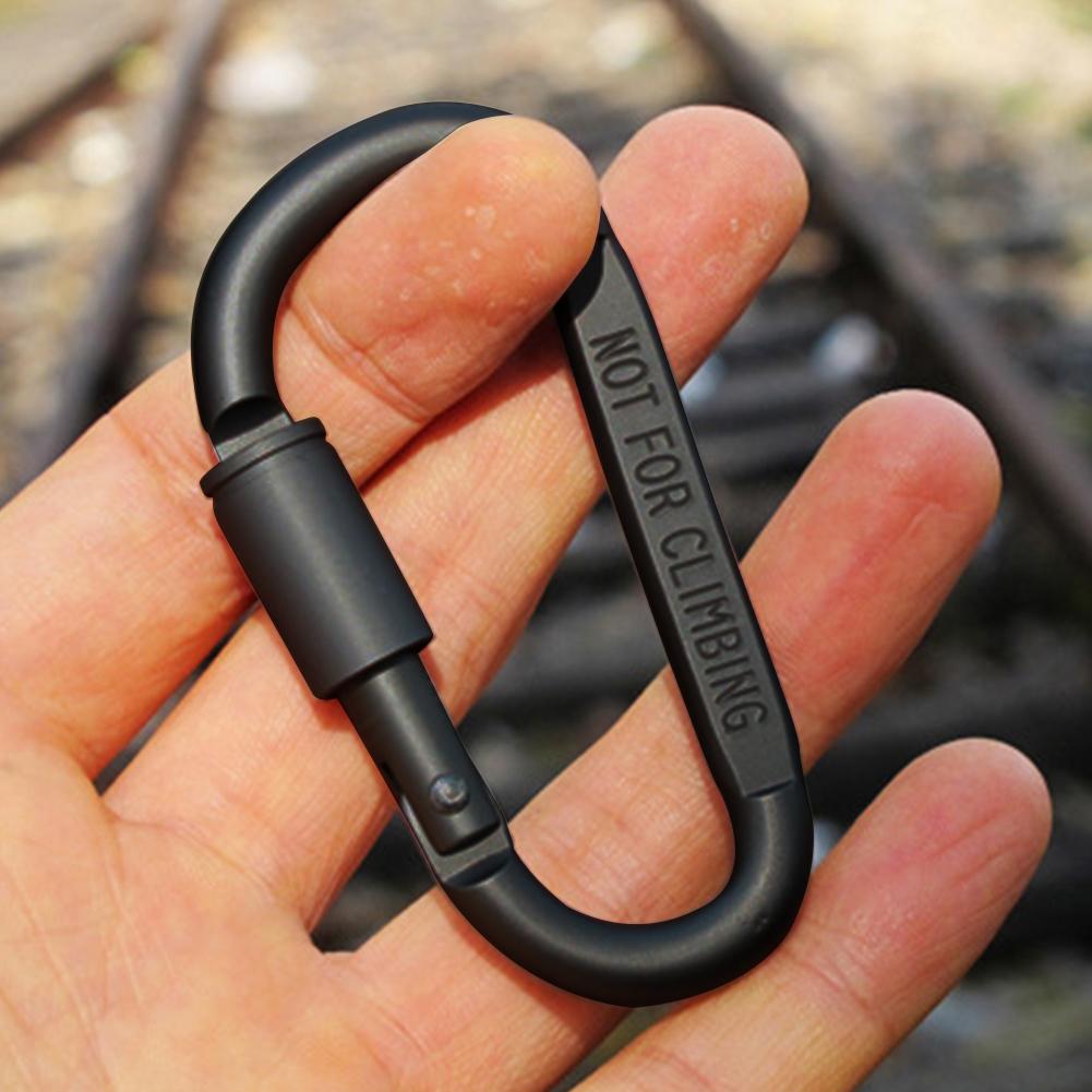Dリングスナップバックルカラビナキーホルダーアルミ合金アウト - Edc Carry Backpack のレビューと価格