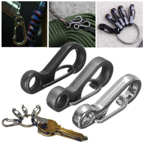 10 ピース/ロットミニカラビナパラコード戦術ギアフックキー - Edc Carry Kit のレビューと価格