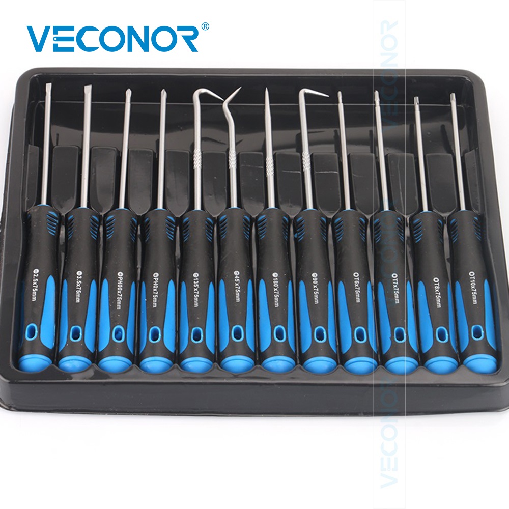 12 個フックオイルシール燃料シール O リング取り外しツー - Micro Screwdriver Kit のレビューと価格