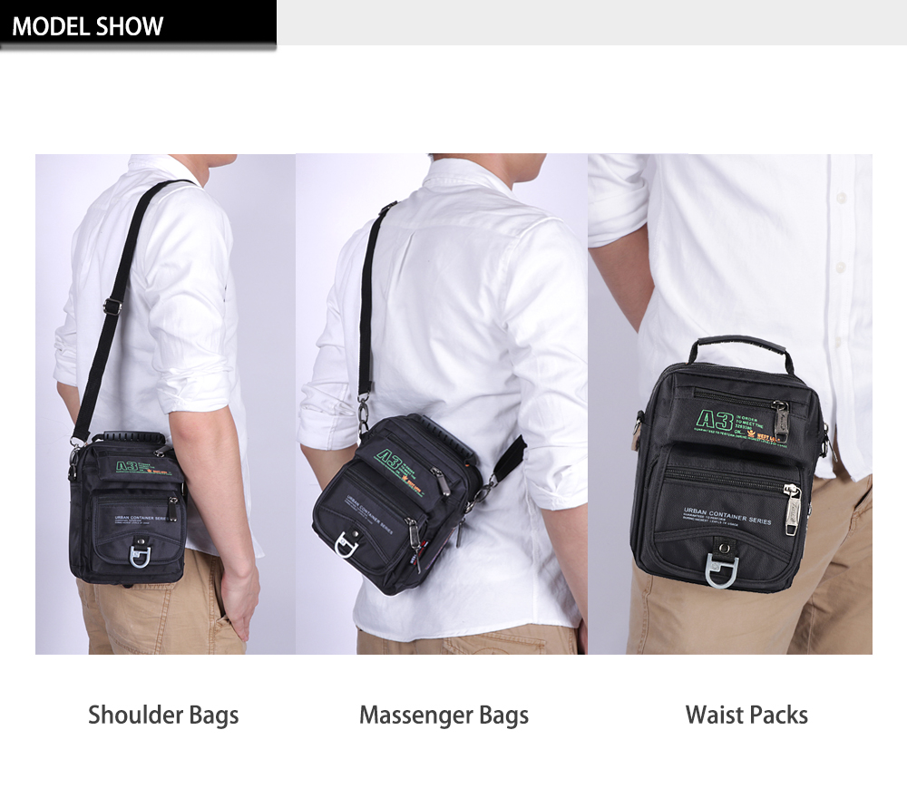 戦術的な男性メッセンジャーナイロンバッグ屋外陸軍多機能トラベ - Edc Carry Bag のレビューと価格