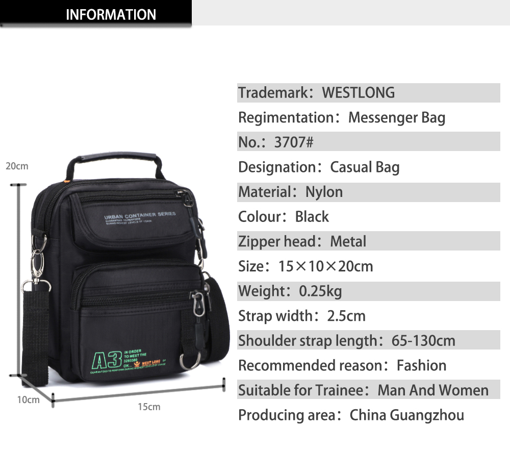 戦術的な男性メッセンジャーナイロンバッグ屋外陸軍多機能トラベ - Edc Carry Bag のレビューと価格