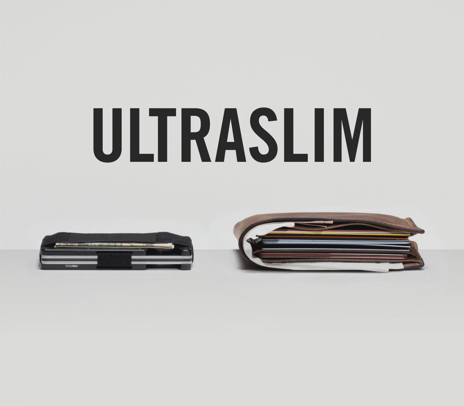 男性用リッジウォレット、RFID保護機能付きフロントポケット - Wallet Slim Titanium のレビューと価格