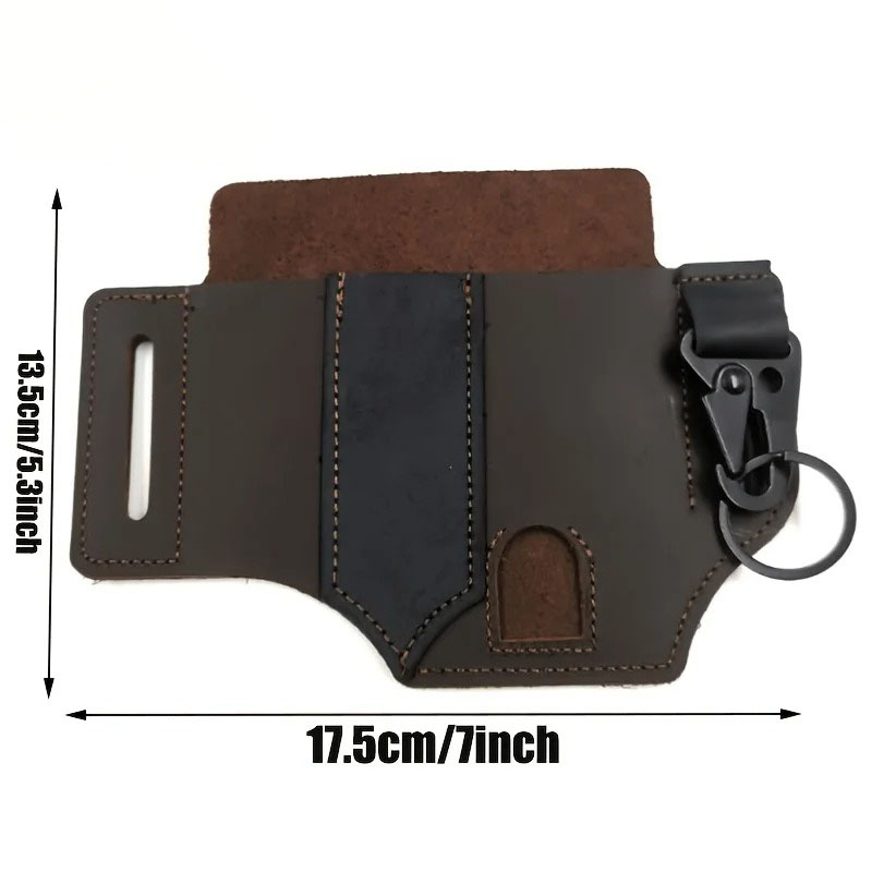 PUレザーEDCベルトマルチツールシース、ペンホルダー付きポ - Edc Carry Bag For Men のレビューと価格