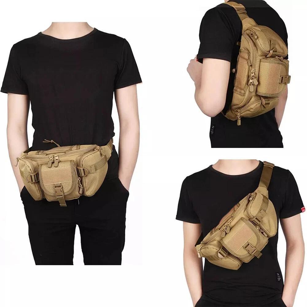 メンズ用タクティカルファニーパック、隠しキャリーCCWホルス - Edc Carry Bag For Men のレビューと価格