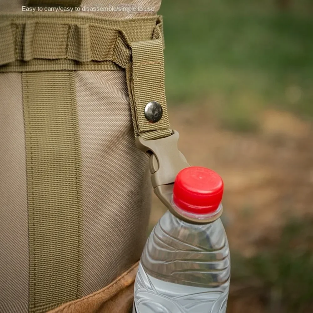 6 個キャンプウェビングバックルフック水ボトルホルダークリッ - Edc Carry Kit のレビューと価格