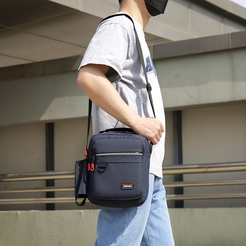 防水オックスフォード生地ショルダーバッグ,メンズクロスボディ - Edc Carry Bag のレビューと価格