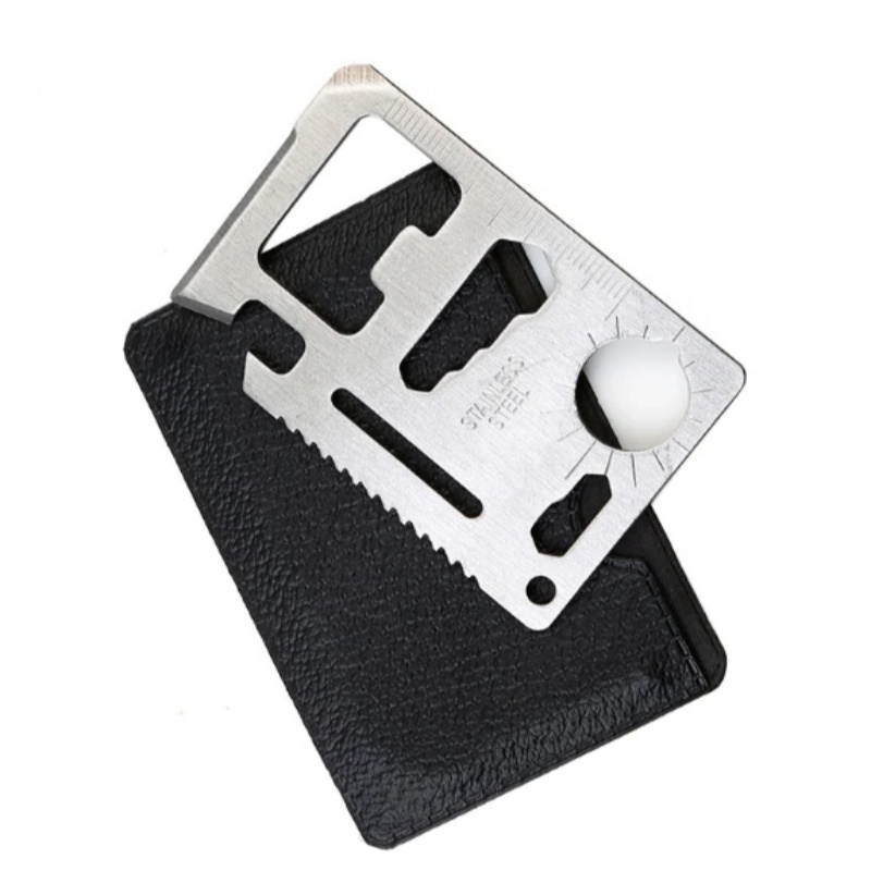 1Pc EDC クレジットカードナイフステンレス鋼多目的ビー - Multitool Credit Card のレビューと価格