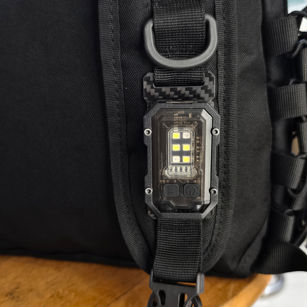タクティカルEDCポータブルミニライト,フックループプレート - Edc Carry Kit のレビューと価格