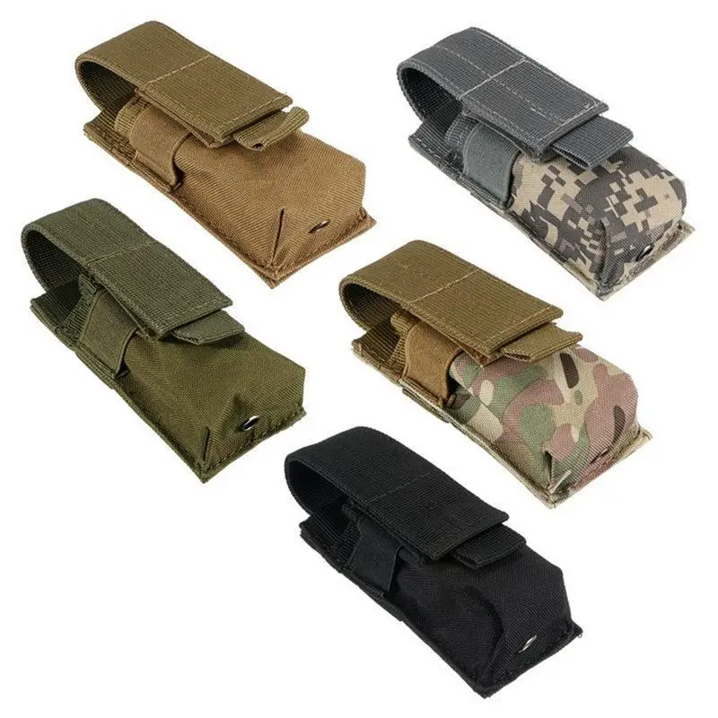 Molle 戦術 M5 懐中電灯ポーチ 9 ミリメートルシン - Edc Carry Holster のレビューと価格