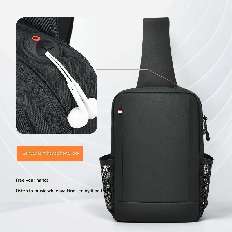 大容量iPadバッグ メンズ用 クロスボディストラップ付き  - Edc Carry Bag のレビューと価格