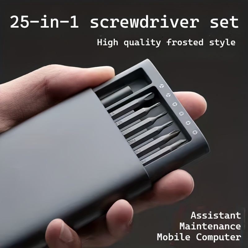 25 in 1 ミニドライバーセット、マイナスドライバーとプ - Micro Screwdriver Kit のレビューと価格