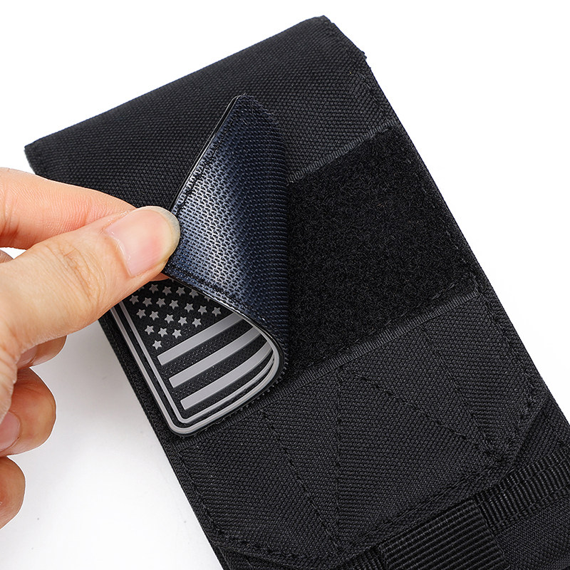 戦術的な二層構造の携帯電話バッグ MOLLEベルト ウエスト - Edc Carry Bag For Men のレビューと価格
