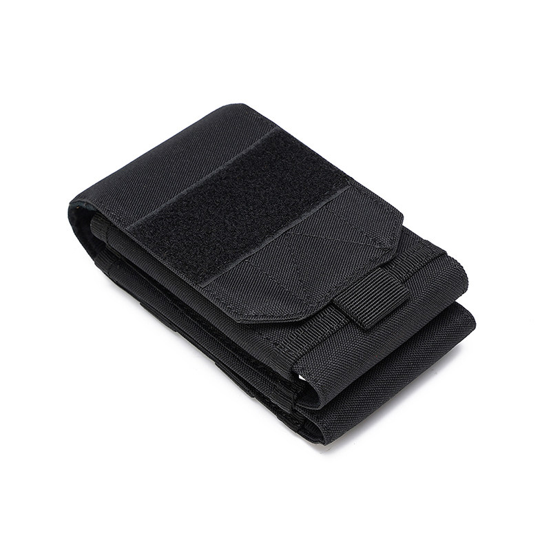 戦術的な二層構造の携帯電話バッグ MOLLEベルト ウエスト - Edc Carry Bag For Men のレビューと価格