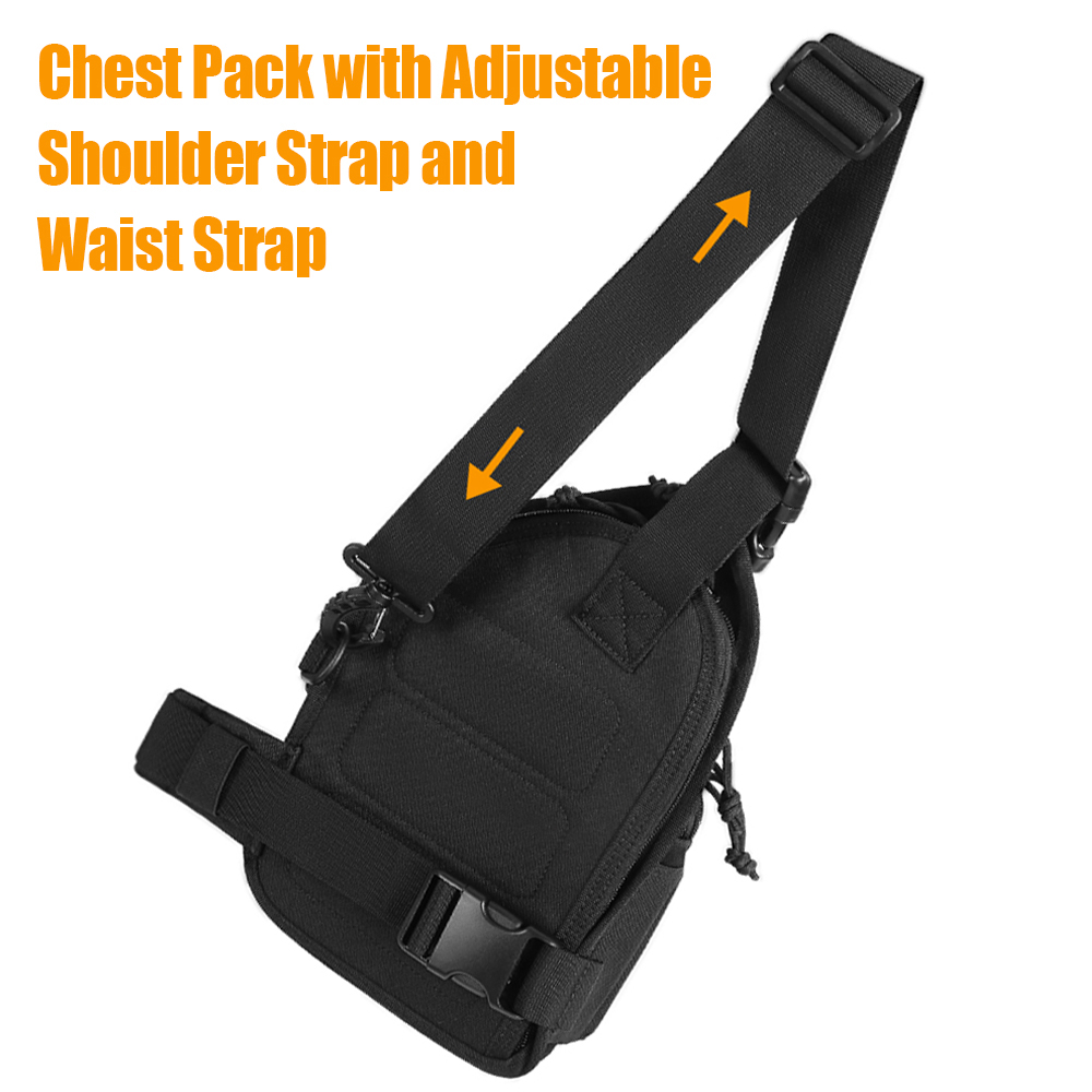 戦術的な銃バッグ EDC ショルダーバッグピストルホルスター - Edc Carry Backpack のレビューと価格
