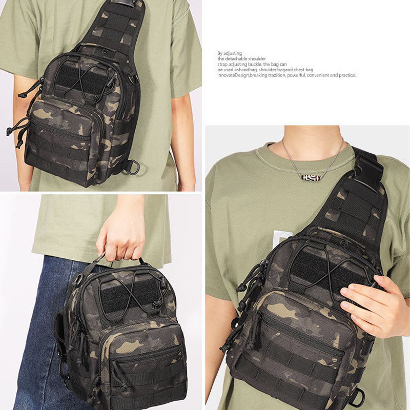 アウトドアタクティカルショルダーバッグEDCスポーツバッグパ - Edc Carry Kit のレビューと価格