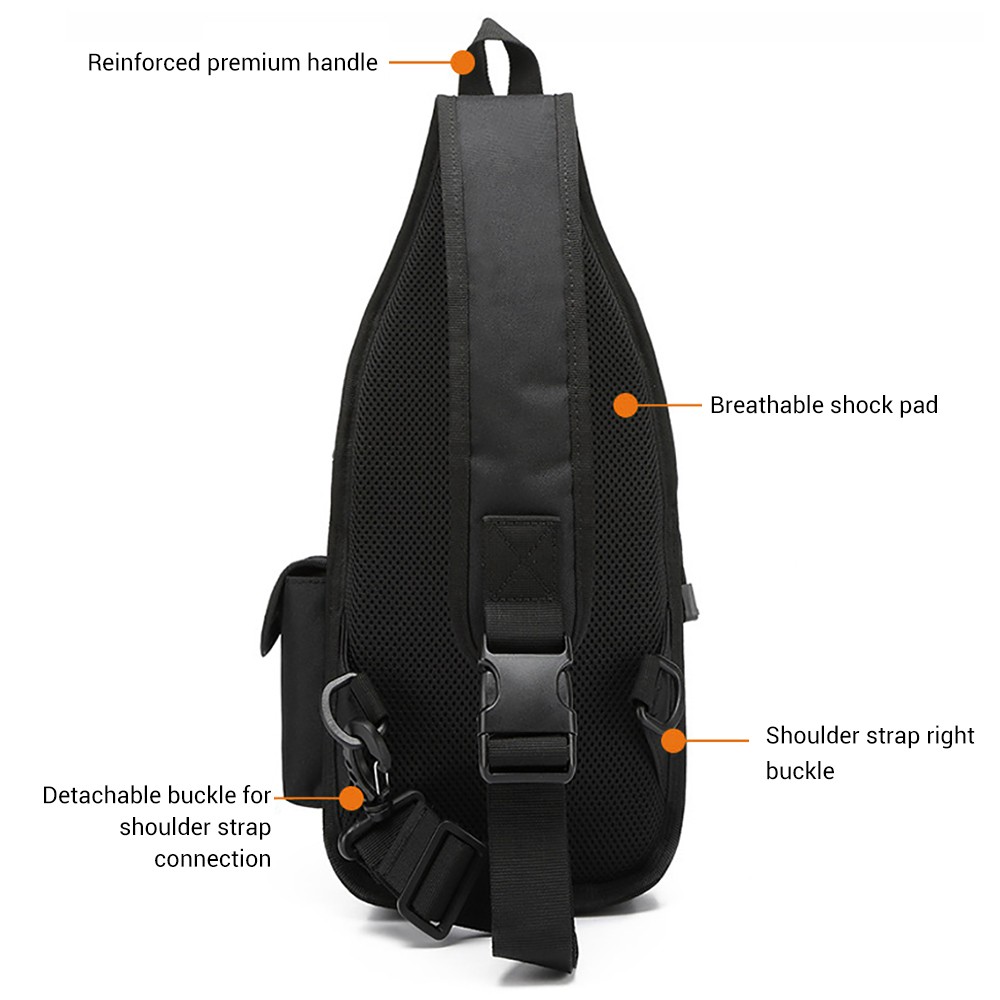 戦術ピストルバッグ隠しキャリーガンバッグクロスボディスリング - Edc Carry Backpack のレビューと価格