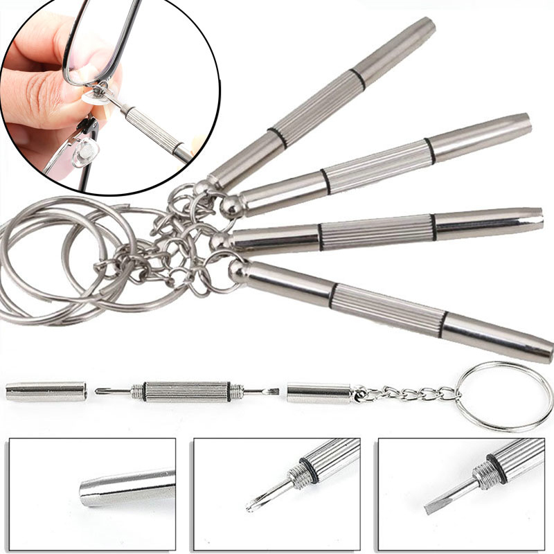 ミニハンドメガネドライバー 3-in-1 眼鏡修理キット多機 - Micro Screwdriver Kit のレビューと価格
