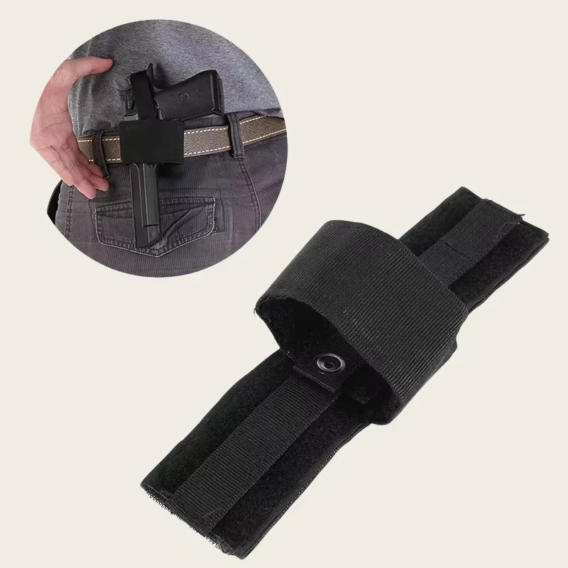 屋外用隠蔽携帯ウエストガンホルダー 軽量コンパクト両端EDC - Edc Carry Gun のレビューと価格