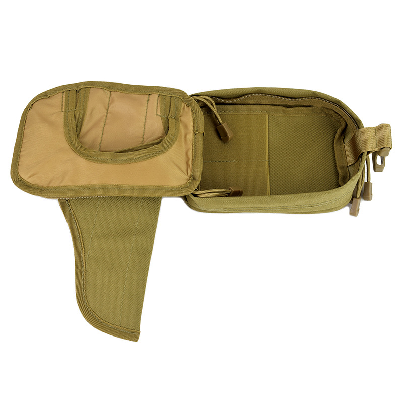 多機能ウエストバッグナイロン隠しキャリーホルスターEDCベル - Edc Carry Bag For Men のレビューと価格