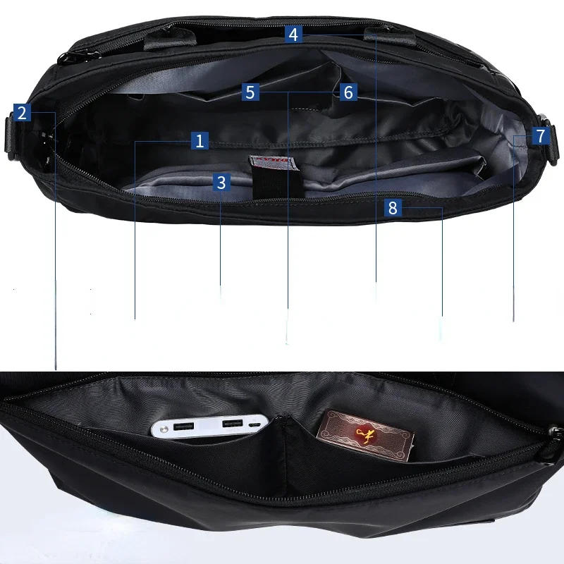 Bjiaxキャリングブリーフケース、メンズビジネスバッグ、水 - Edc Carry Bag のレビューと価格